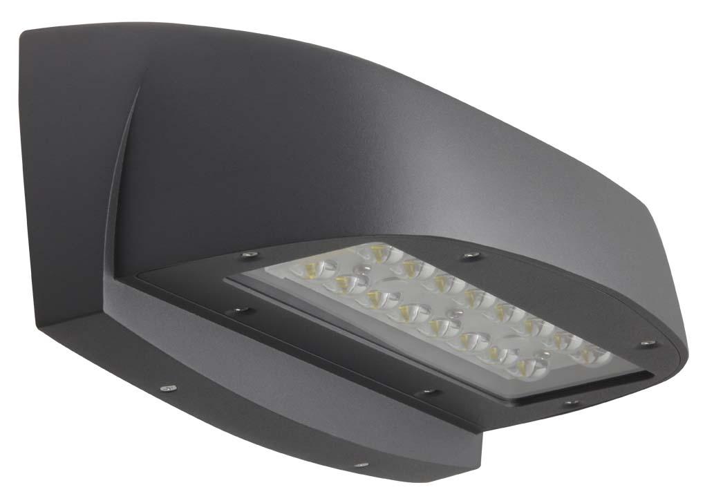 Architectural LED Wall Sconce, Titanium